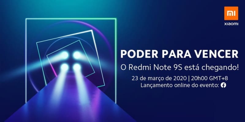 redmi note 9s lancamento evento