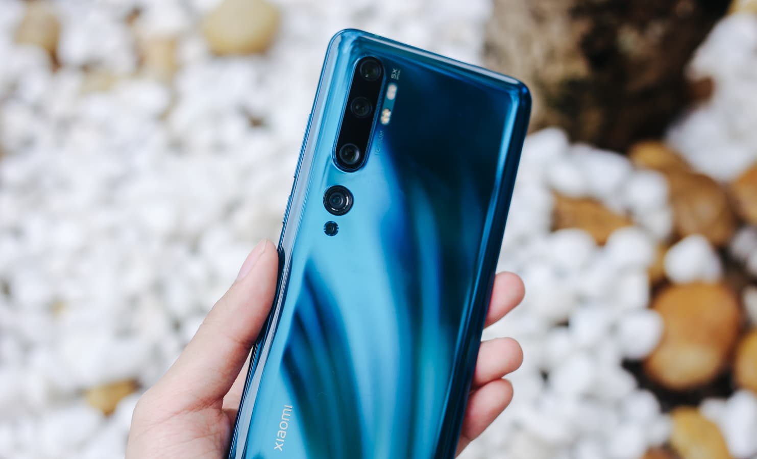 Xiaomi Mi CC9 Pro verde.