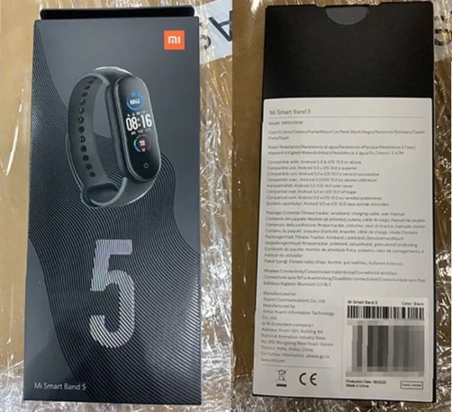 mi smart band 5 global pulseira