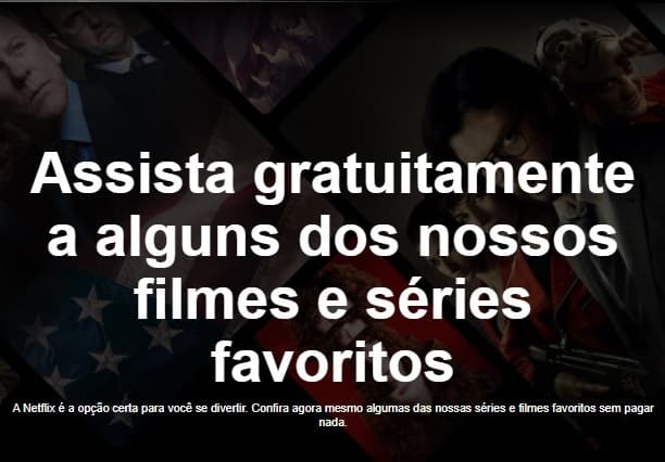 Nova promoção Netflix.