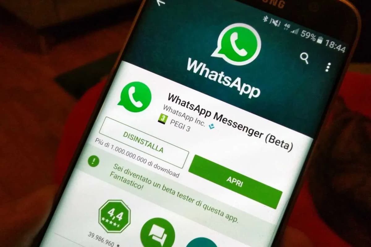 WhatsApp Beta para Android.