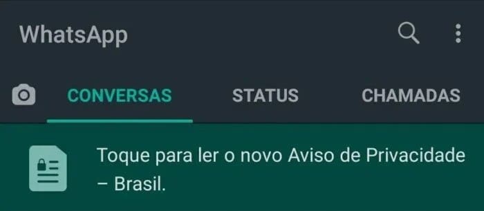 whatsapp privacidade android