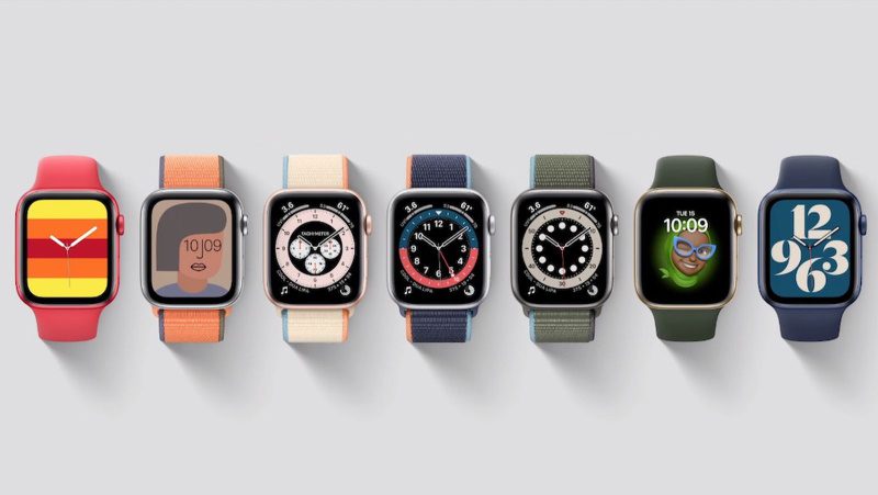 apple watch series 6 apple faces