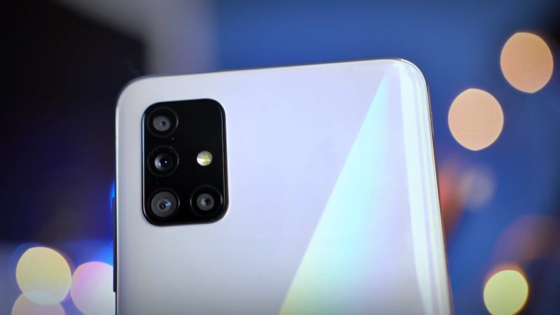 galaxy a51 cameras