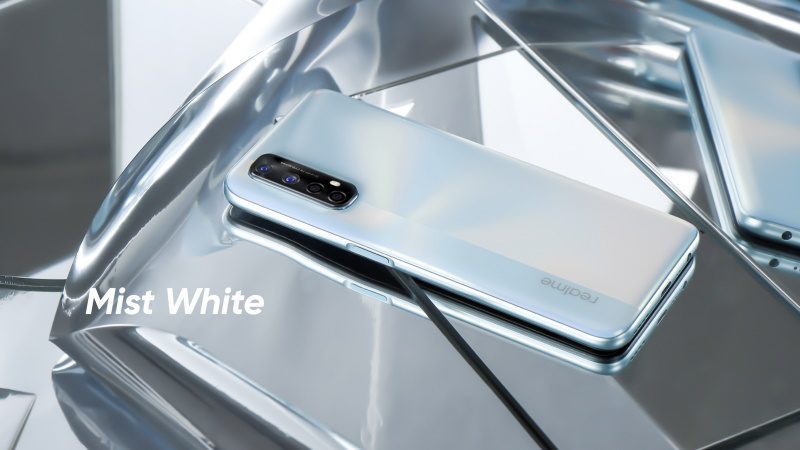 realme 7 e 7 pro mist white