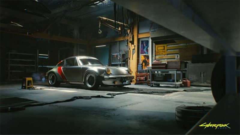 cyberpunk 2077 porshe