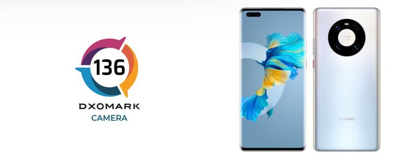 dxomark camera traseira huawei mate 40 pro