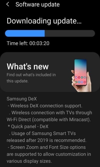 galaxy s9 one ui 2.5 oficial