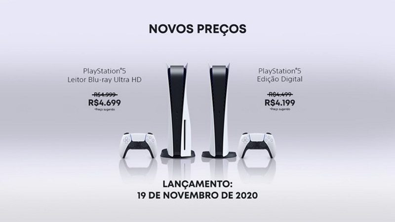 playstation brasil novos precos