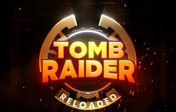 Tomb Raider Reloaded logo.