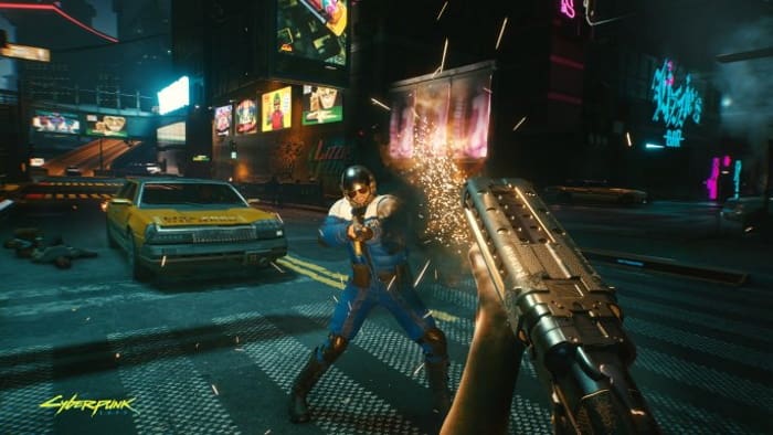 cyberpunk 2077 shotgun