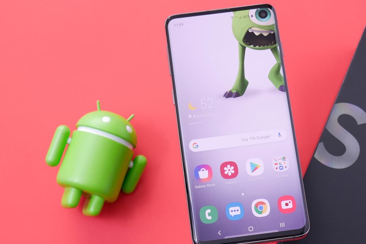 Android 11 linha Galaxy S10