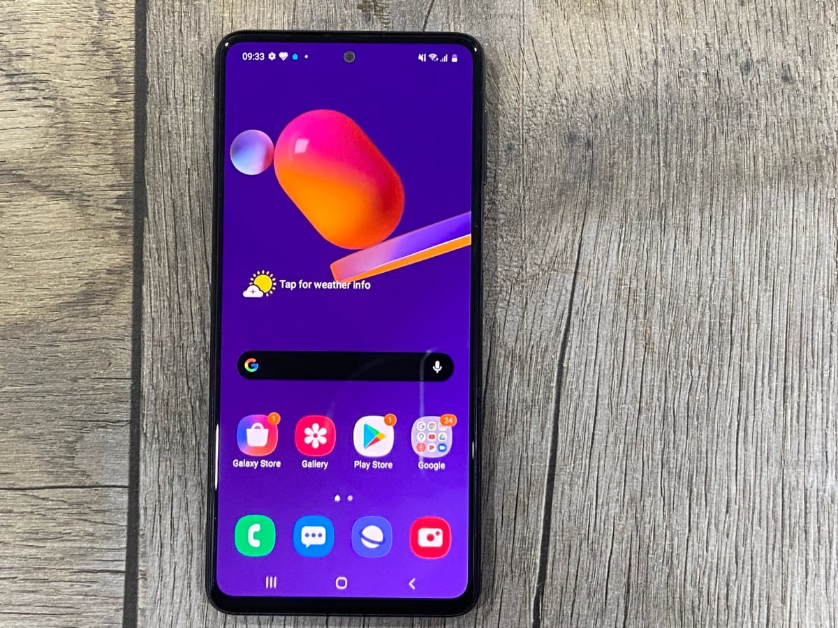 galaxy m31s samsung one ui 3.0 android 11