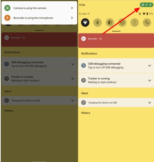 android 12 notificacoes