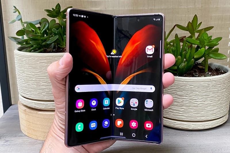 Atualização Galaxy Z Fold 2