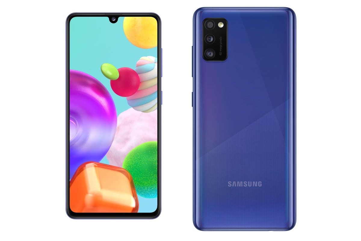 galaxy a41 azul