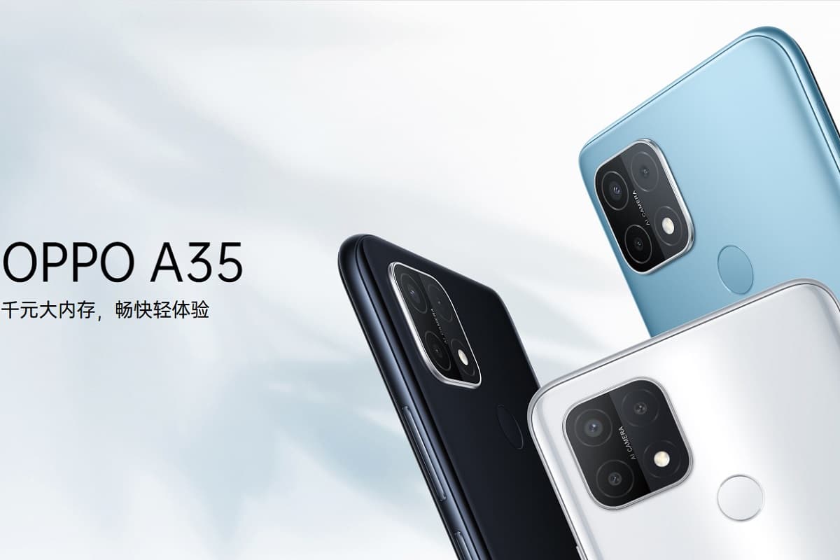 Oppo A35 lançamento