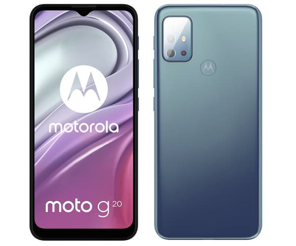Motorola Moto G20 azul