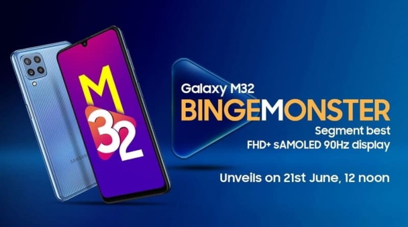 galaxy m32 lancamento