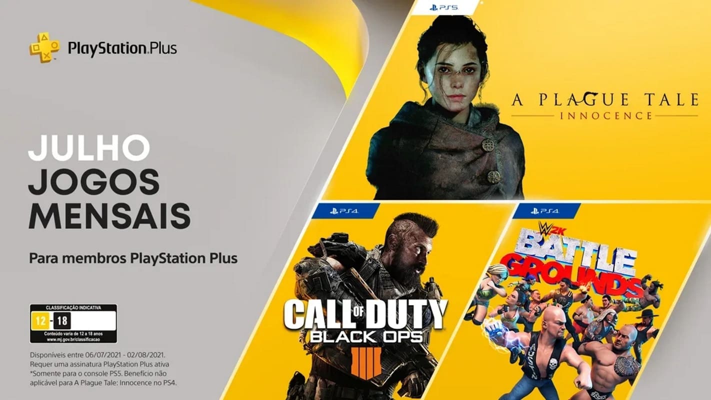 ps plus julho oficial