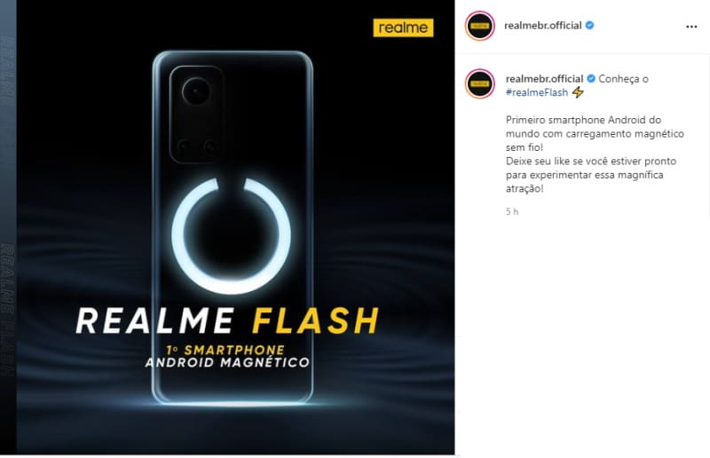 realme flash brasil