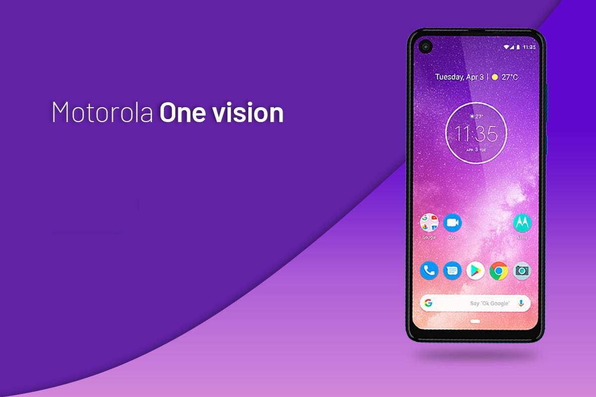 motorola one vision novo android