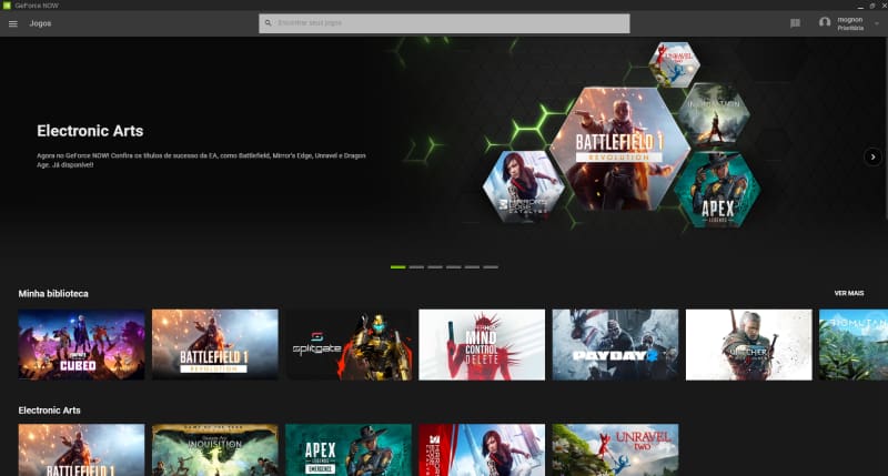 geforce now compatibilidade