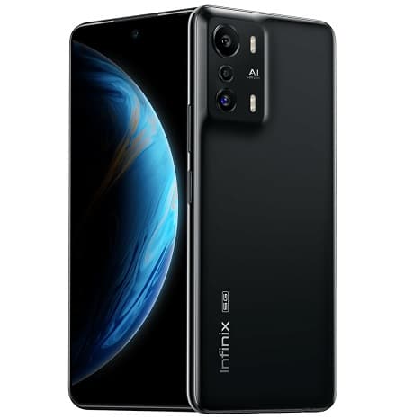 Foto oficial do Infinix Zero 5G preto