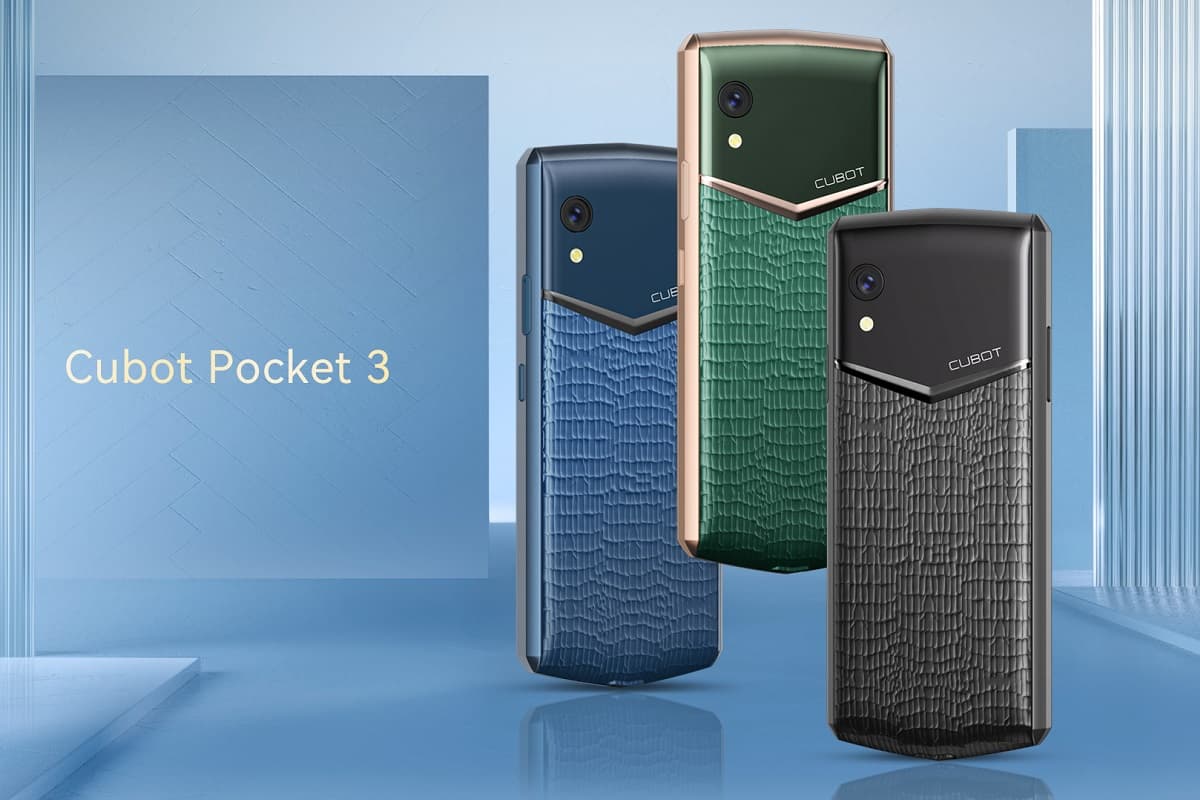 Cubot Pocket 3 traseira variantes