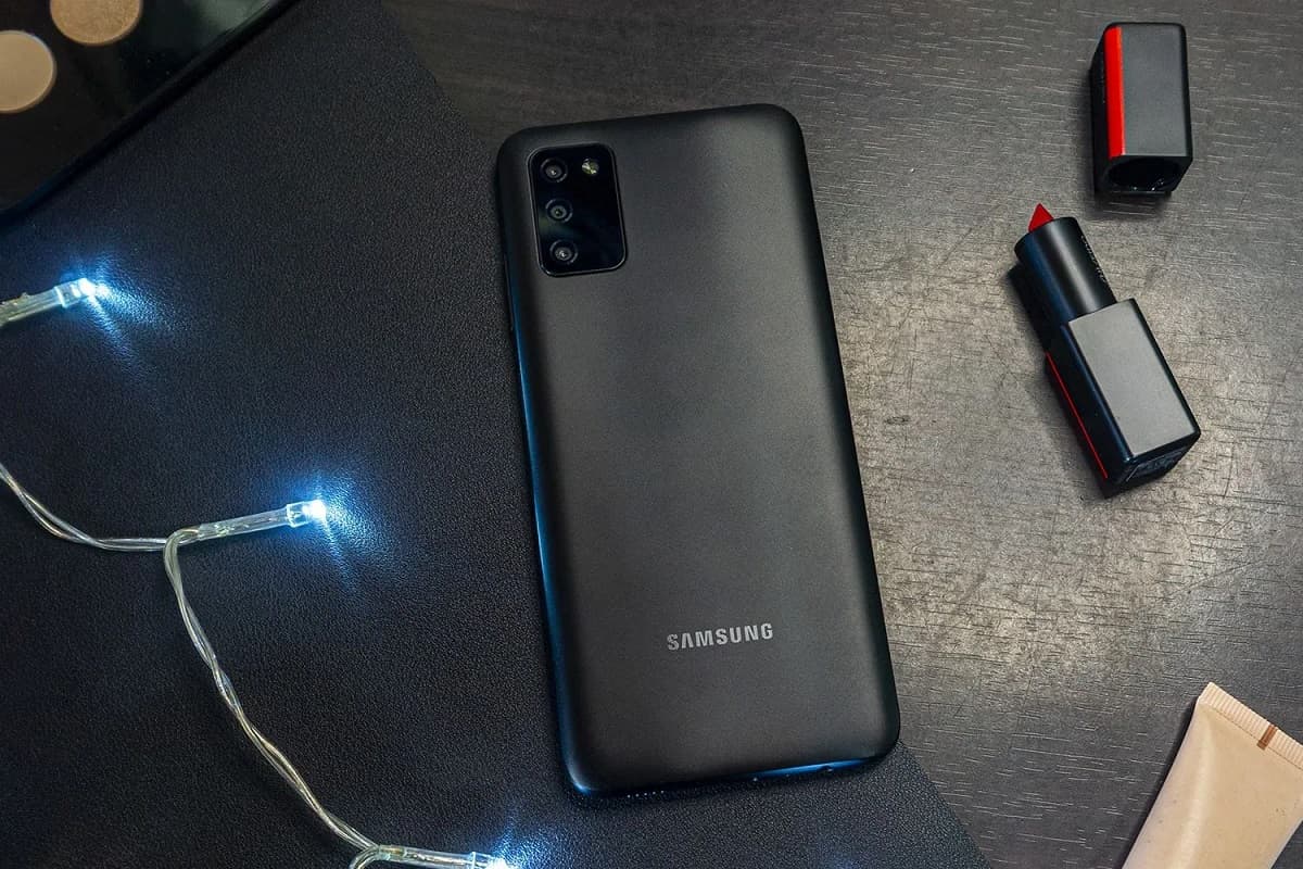 Traseira do Galaxy A03s