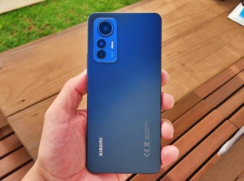 Traseira do Xiaomi 12 Lite