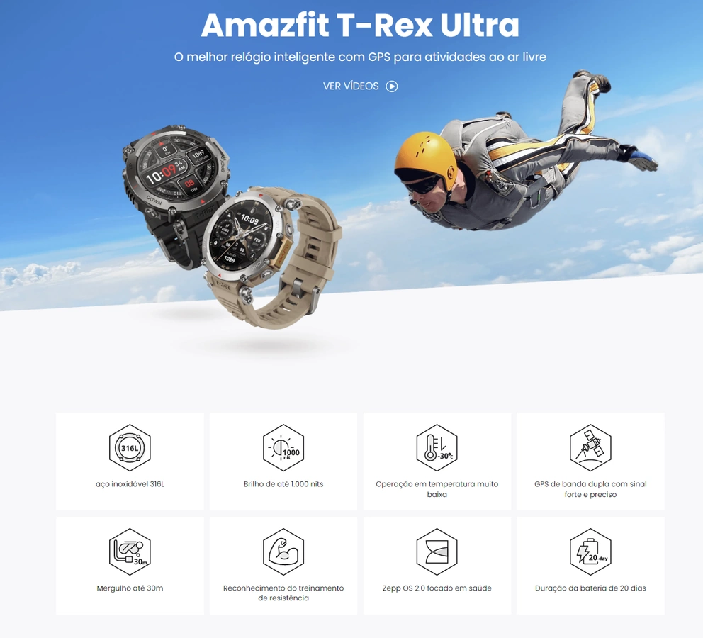 amazfit t-rex ultra