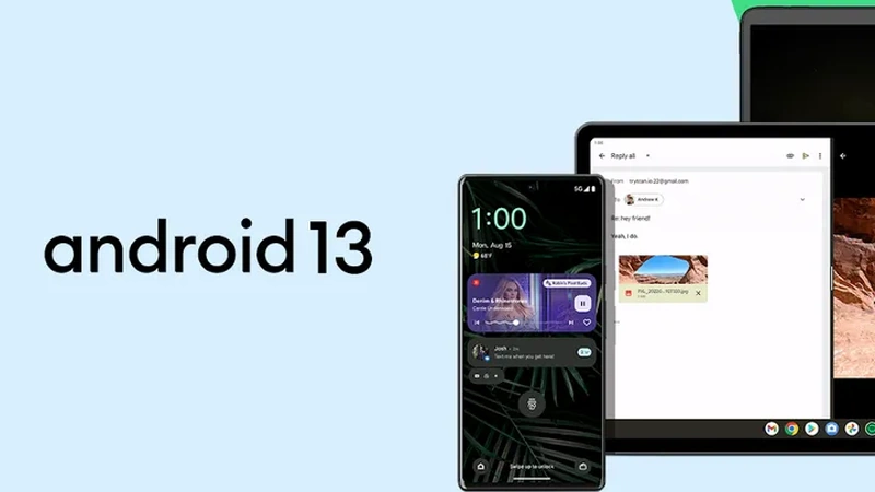 android 13 lancamento