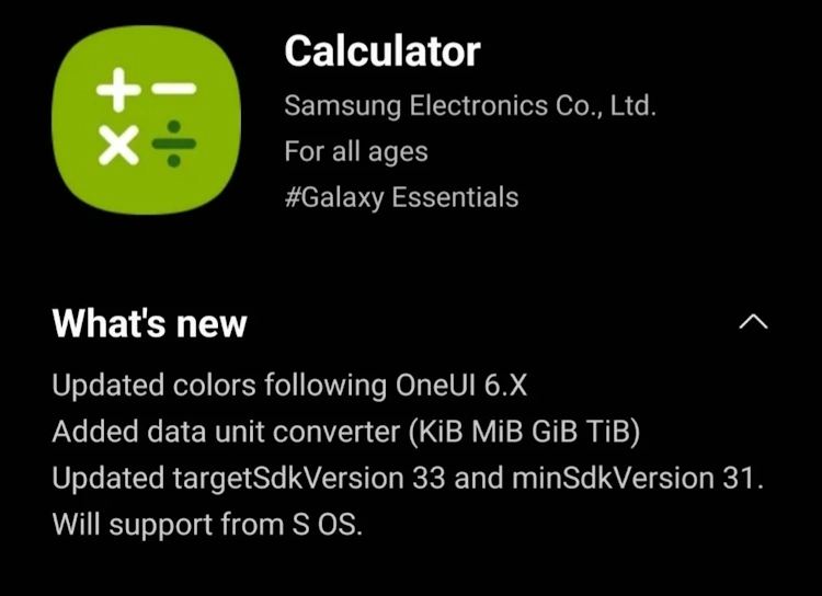 Samsung-Calculator