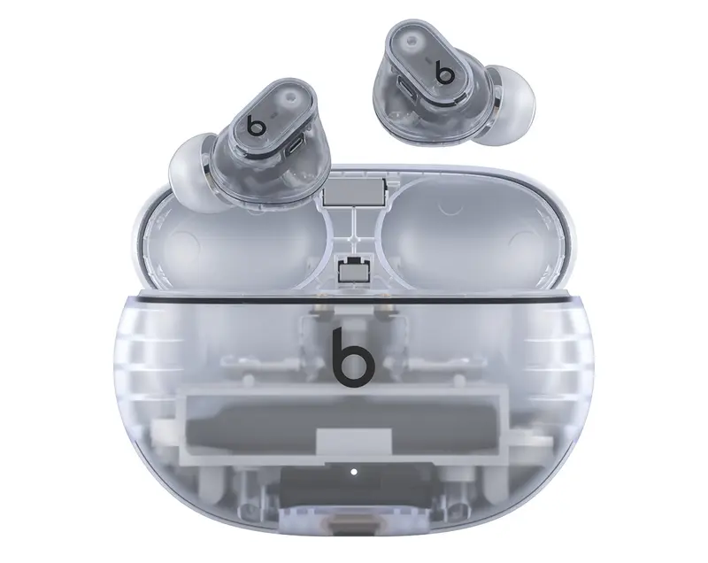 beats studio buds+ transparente