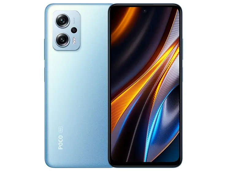 poco x4 gt blue