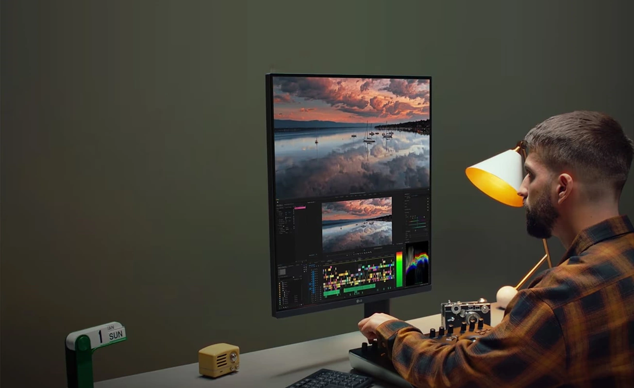 lg ergo dualup monitor