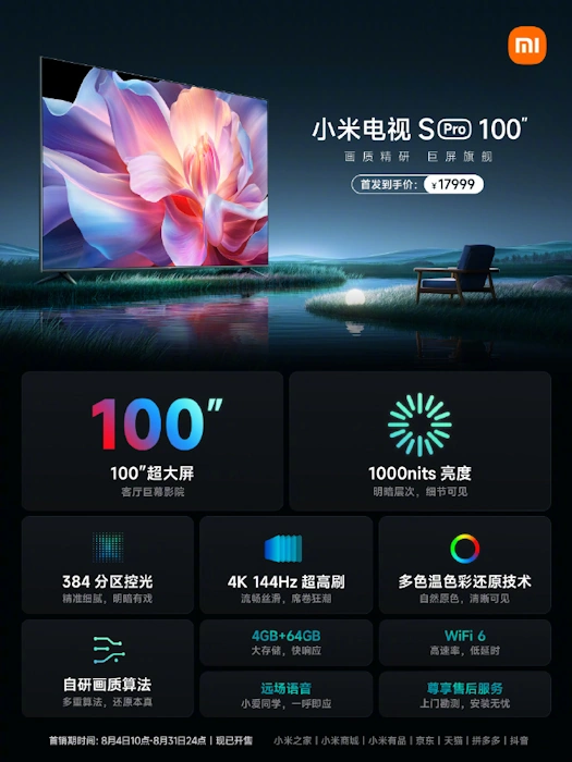 TV S Pro da Xiaomi