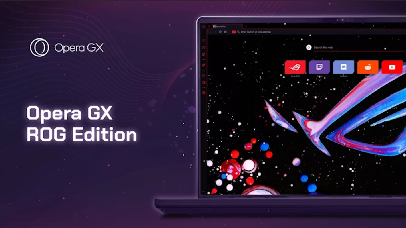 opera gx rog edition