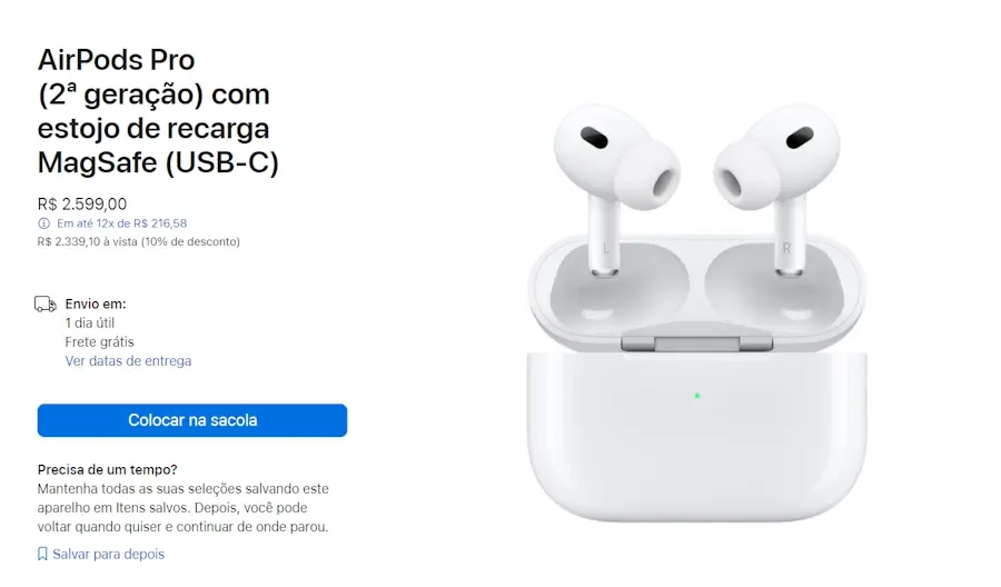 airpods pro 2 geracao