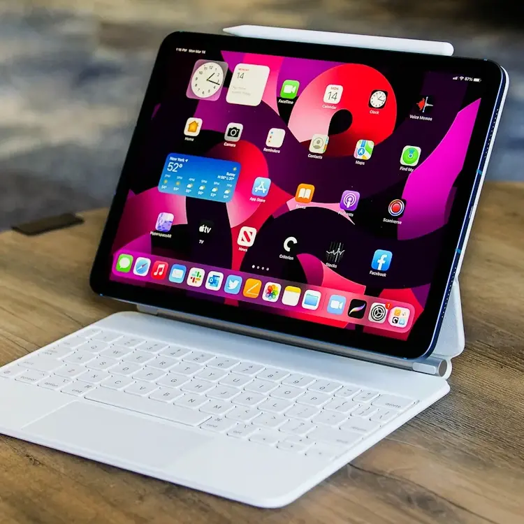 ipad air 5 apple pencil e magic keyboard