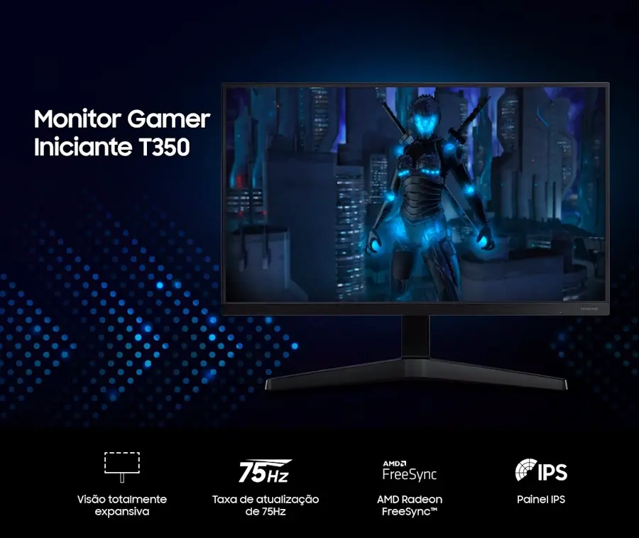 monitor gamer iniciante t350