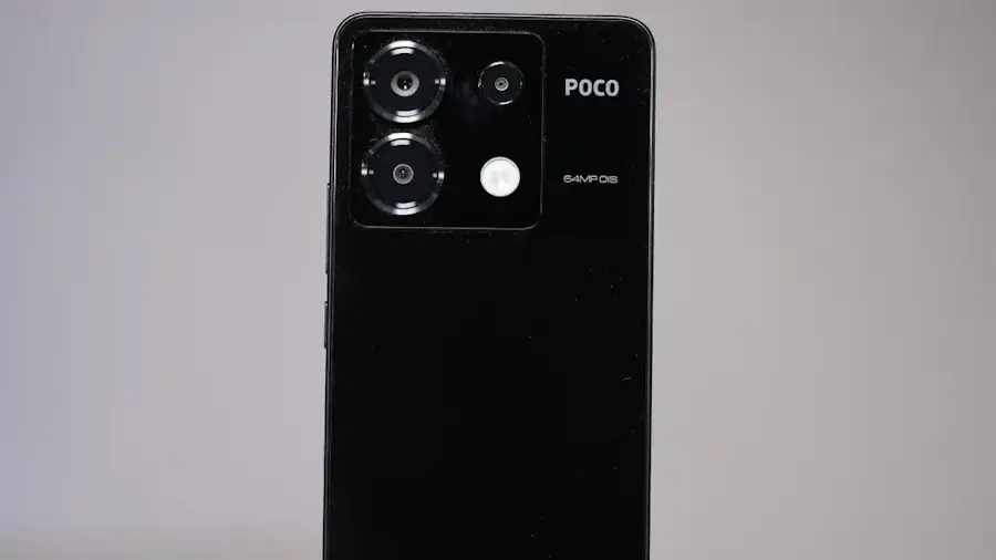 poco x6 camera