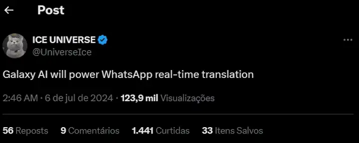 galaxy ai vazamento