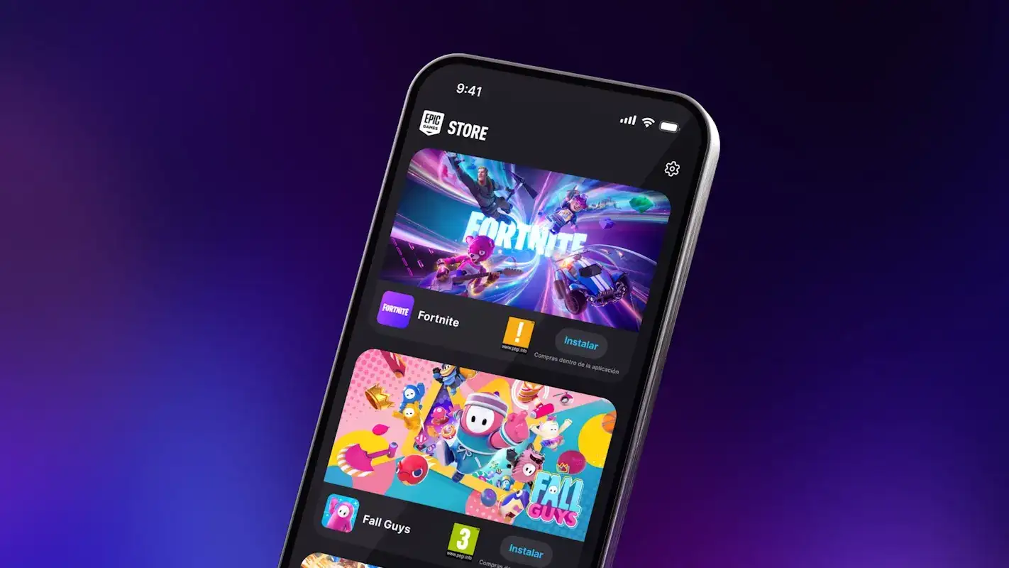 Imagem ilustrativa da Epic Games Store Mobile