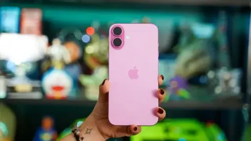 Apple iphone 16 plus rosa traseira