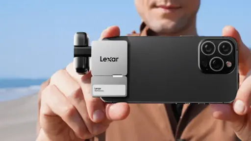 SSD Professional Go Portable com Hub lexar