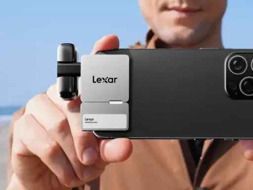 SSD Professional Go Portable com Hub lexar