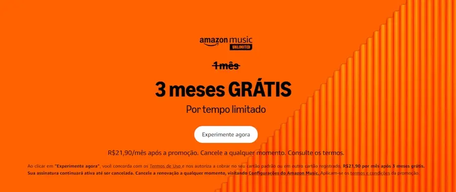 amazon music unlimited promocao