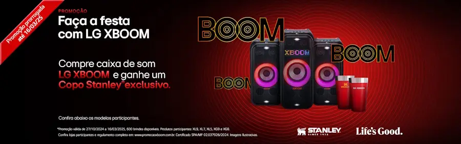 faca a festa com lg xboom